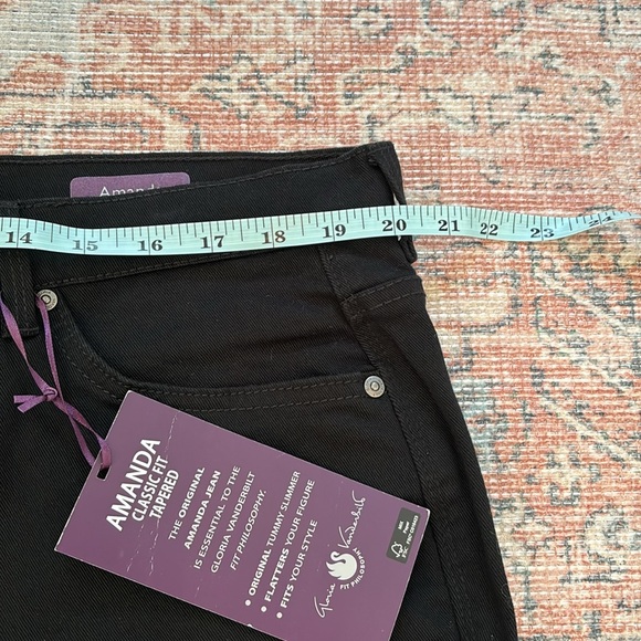 Gloria Vanderbilt Amanda Classic Fit Tapered Jeans Size 18W - Picture 6 of 11